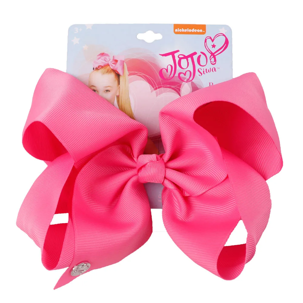 

Mia Free shipping hair accessories high quality ribbon bow headband silver clasp Solid color hair bows for girls, Picture shows