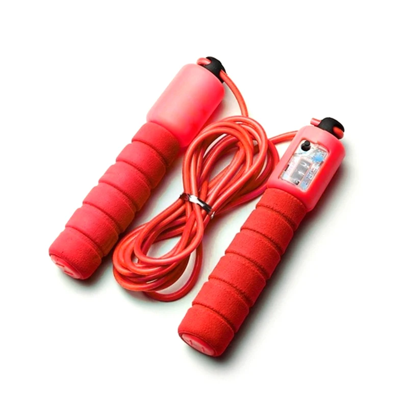 

Real Fitness Fast Speed Digital Counting Skipping Rope Smart Electric Jump Rope with Counter