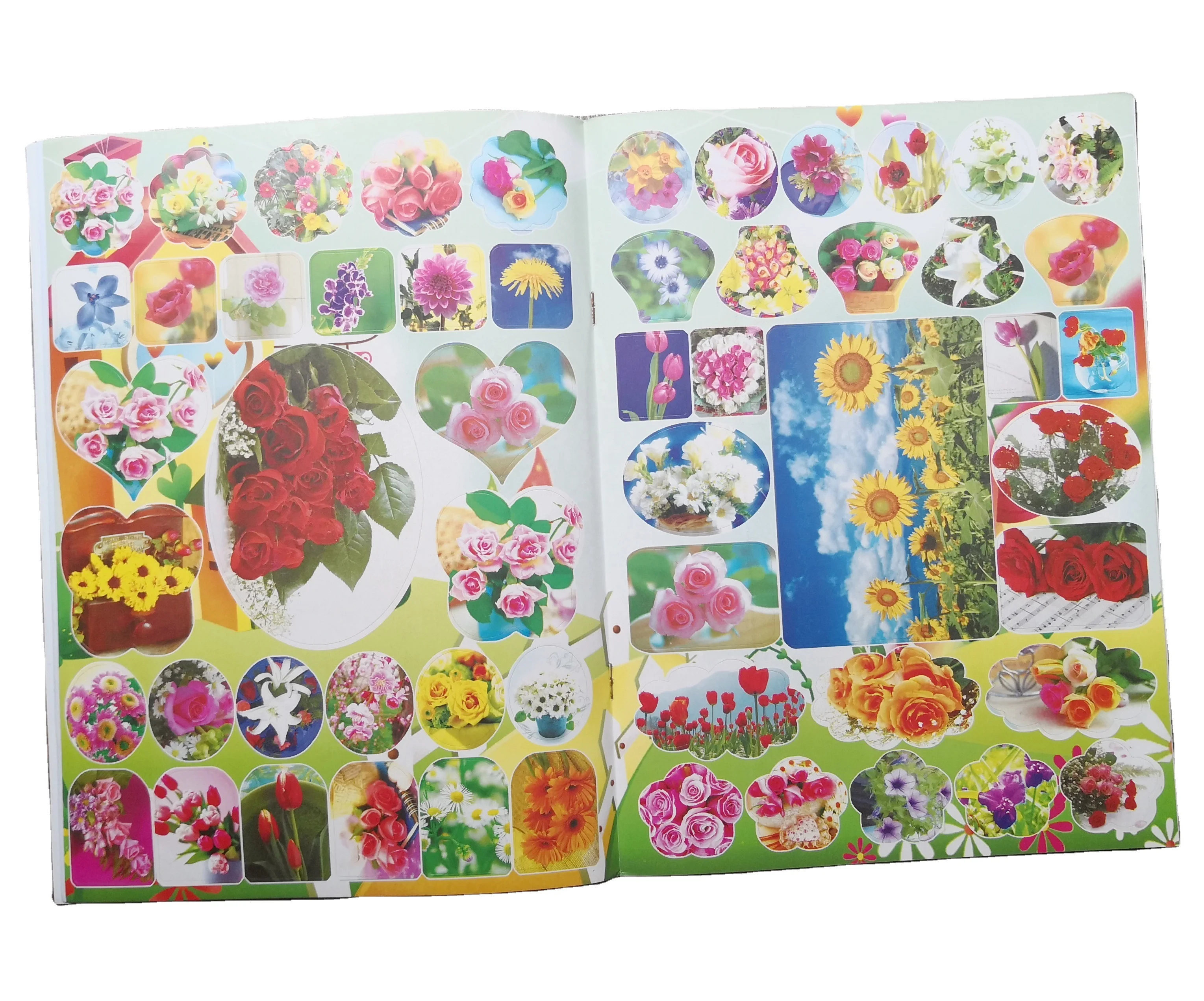 

2021 Oem Children'S Educational High Quality Kindergarten Cute Coloring Book Drawing Child Color Filling Book