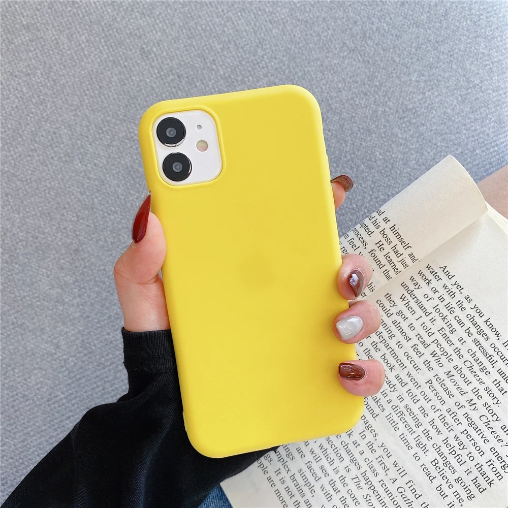 

TPU case for Samsung Cover Matte TPU Slim Full Body Protection Shockproof Drop Protection Phone Case For Samsung S21 handyhulle, 18 colors