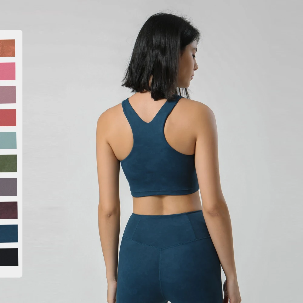 

New arrival high quality gym fitness tank top women custom logo yoga tank top women breathable quick dry soft fashion tank top, Customized colors