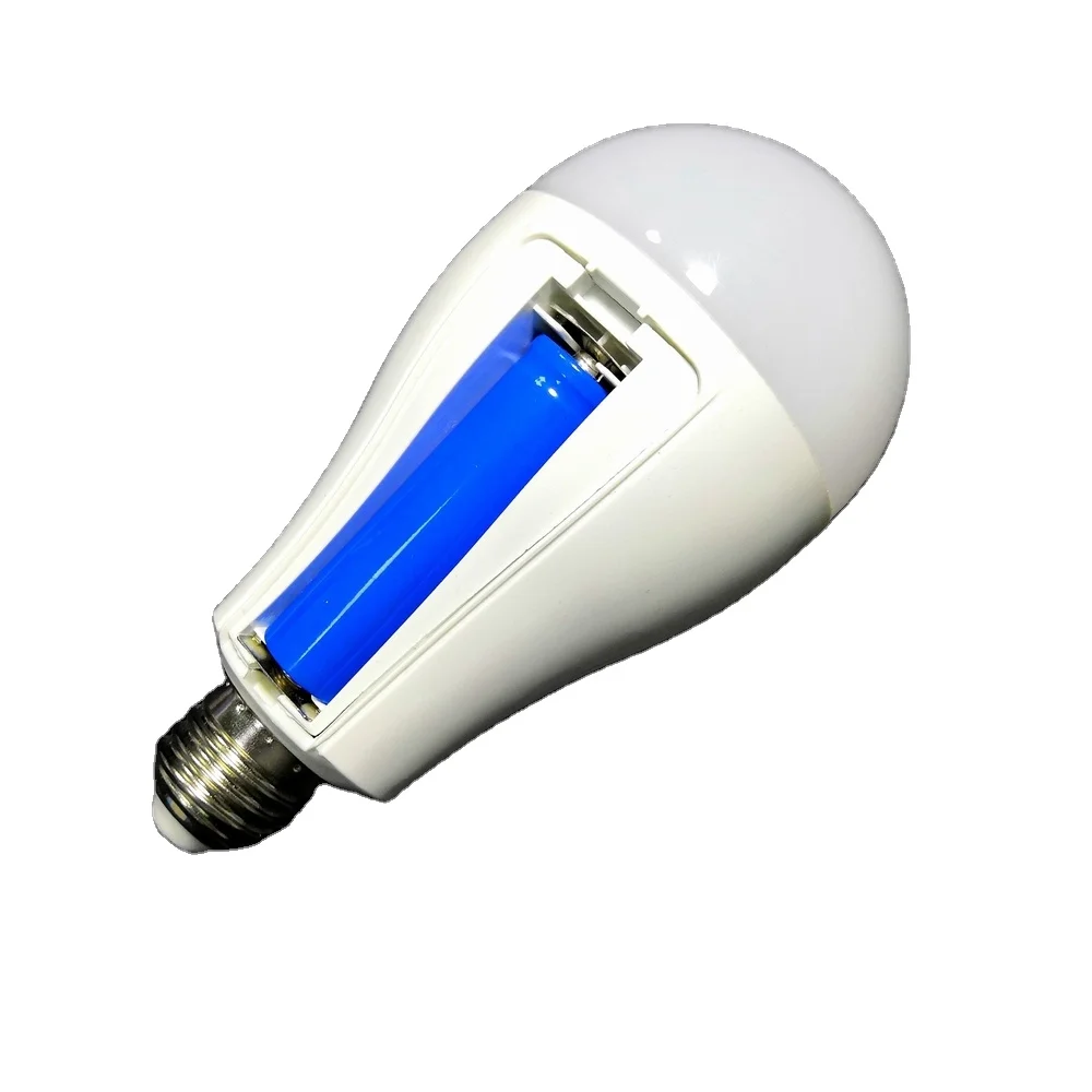 Emergency light Rechargeable bulb 12W Super bright spare energy saving lamp for home use