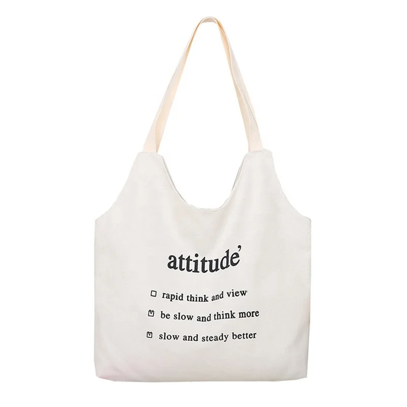 

Ladies Korean Totebag Printing 100% Nature Promotion Natural Cheap Cute Cotton Canvas Tote Bags, Black,or customized