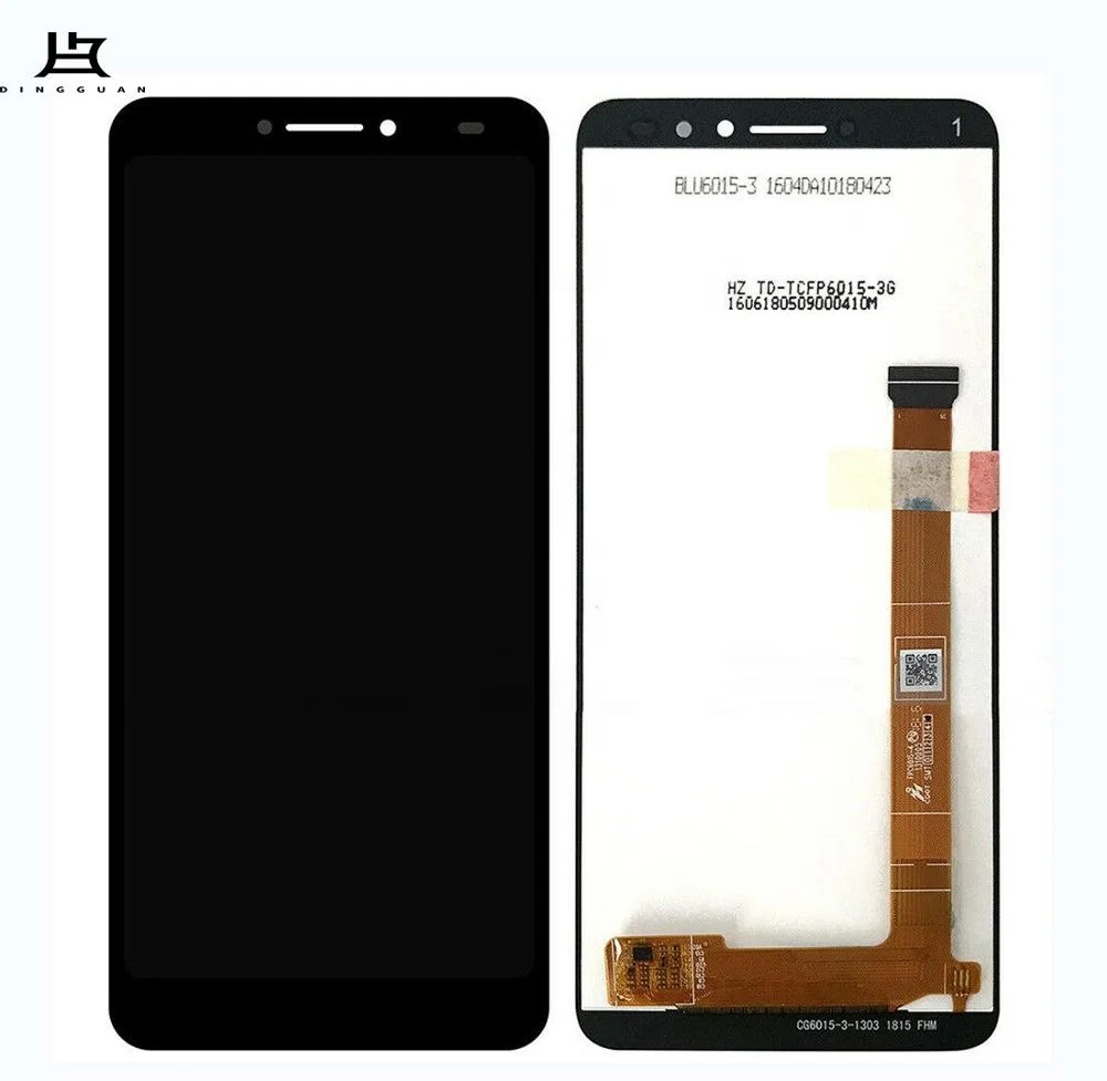 

Original LCD for Alcatel 3V 5099 5099A 5099D 5099Y LCD Display Touch Screen Digitizer Full Assembly Replacement, Black