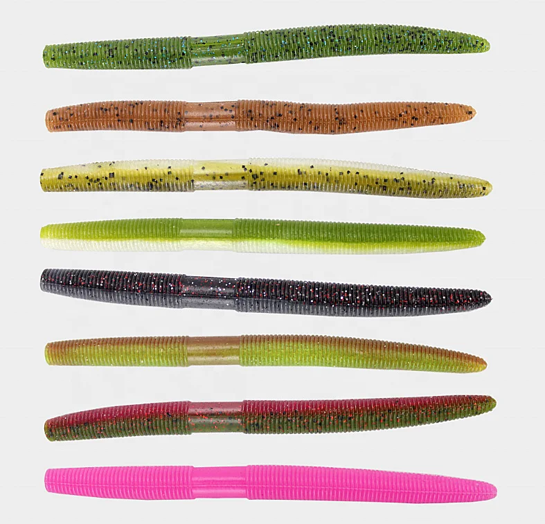 

Fishing Lure Stick Senko Worm 13.5cm 10g Bass Soft Silicon Worm Lures