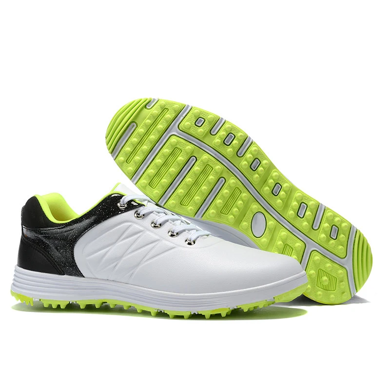 

2019 New Men's Pro Waterproof Golf Shoe Spikeless/Non-slip Wear-resistant Breathable Sports Shoes Golf Shoe