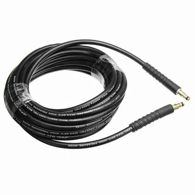 

6m/8m Black Cleaning Hose High Pressure Water Cleaning Hose For Karcher K2 ~ K7 High Pressure Washer