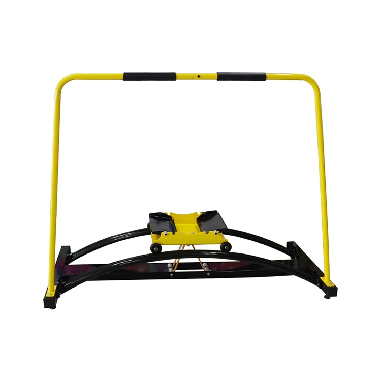 

Gym Fitness Equipment Steel Skiing Machine, Yellew