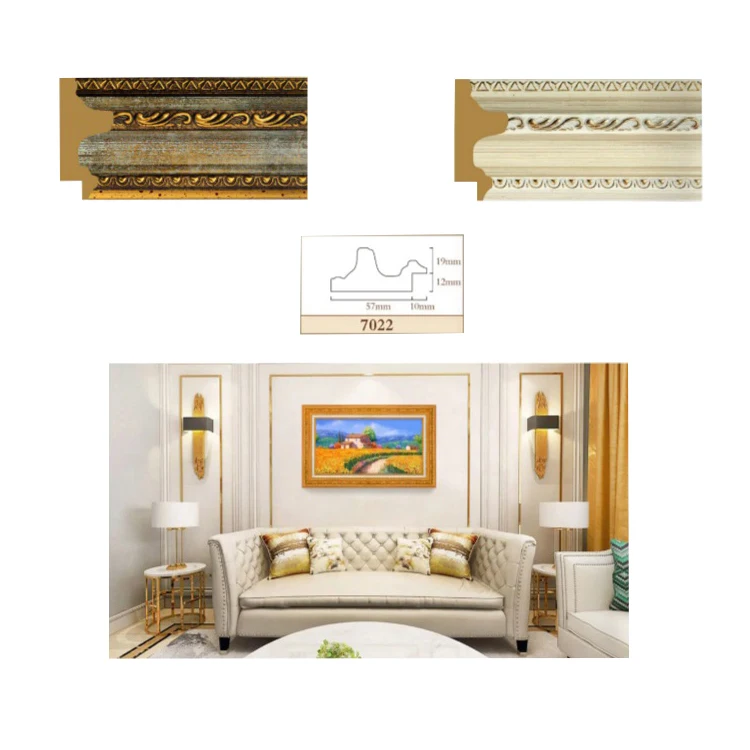 
Factory Direct Sale Modern Elegant Polystyrene Frame Moulding 