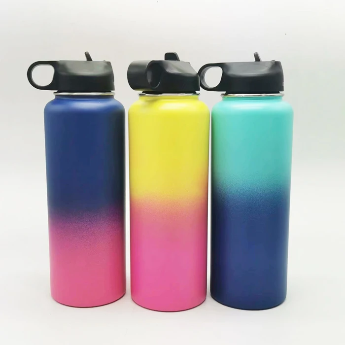 

40 oz Personal design wide mouth stainless steel insulated sports water bottle vacuum flask thermos