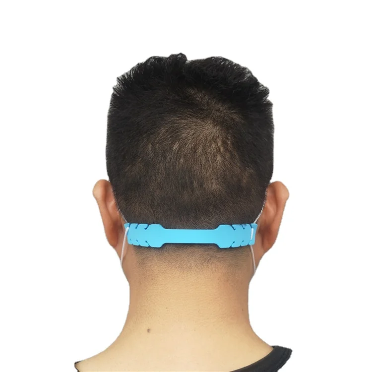 
Wholesale Reusable Anti-Ear Holder Respirator Comfortable Soft Silicone Non-Slip Mask Ear Hook Adjustable Ear Pain Mask Hook 