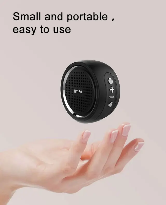 Top sellers 2020 for amazon christmas mini colorful cute bluetooth wireless speaker with TF card FM radio - ANKUX.COM
