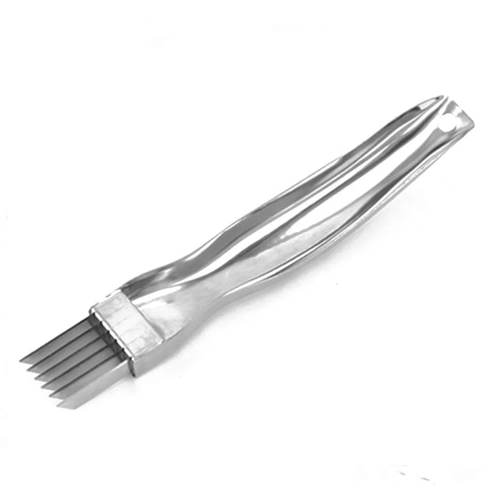 

16cm Stainless Steel Garlic Onion Cutter Vegetable Kitchen Cooking Gadgets Graters Shredders for Tomato Scallion