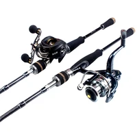 

Luya pole carbon straight handle double pole slightly MH / H super hard throwing sea fishing rod and Reel