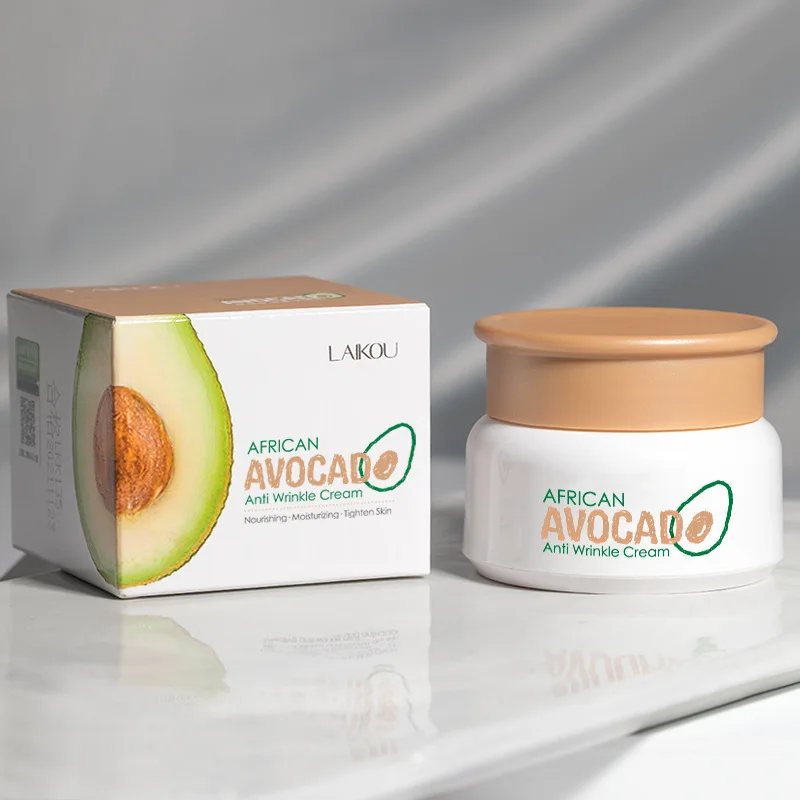 

African Avocado Anti Wrinkle Face Cream Moisturizing Nourishing Natural Whitening Cosmetic Facial Skin Care Beauty Cream