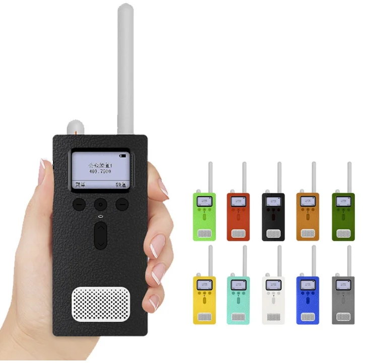 

SIKAICASE Silicone Cover For Mijia Inter Phone Rubber Case For XIAOMI Walkie Talkie Radio, Black, white, green, red, etc