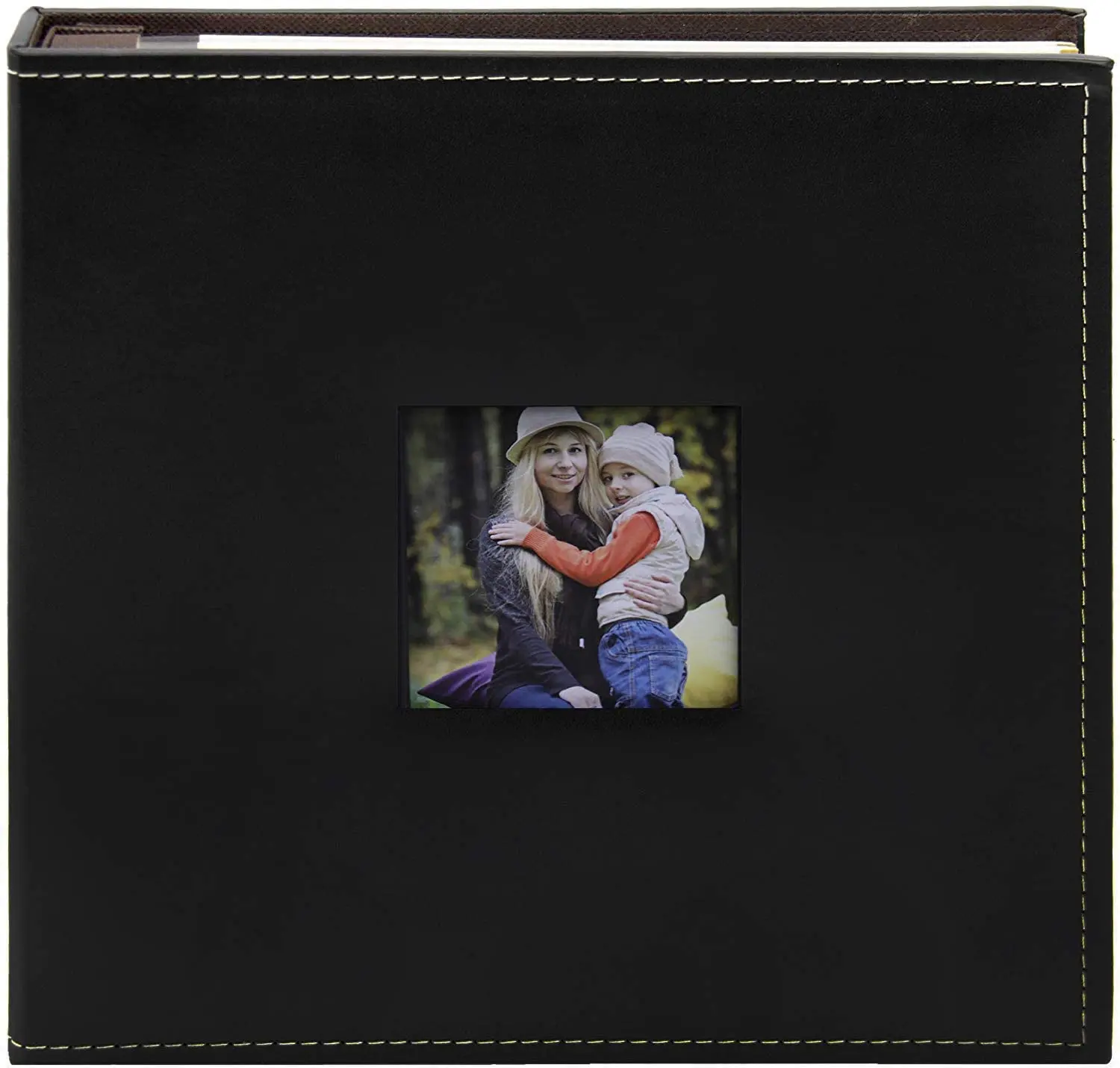 
Wholesale Customized black Colors Photo Album leather Family Wedding Baby 5*7 8*10 Inch photo Album sale photo album maker 