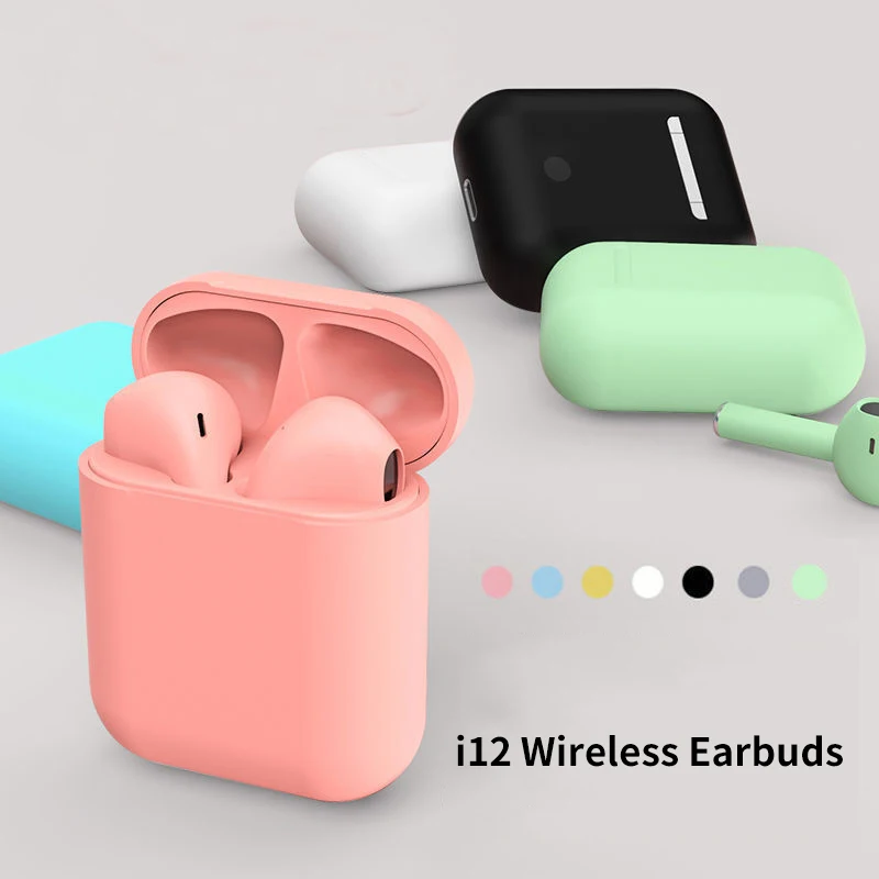 
Free Sample i12 TWS Earbuds Bluetooth 5.0 Wireless Earphone Noise Cancelling Headphones Touch Control i12 Wireless Earbuds  (62374563017)