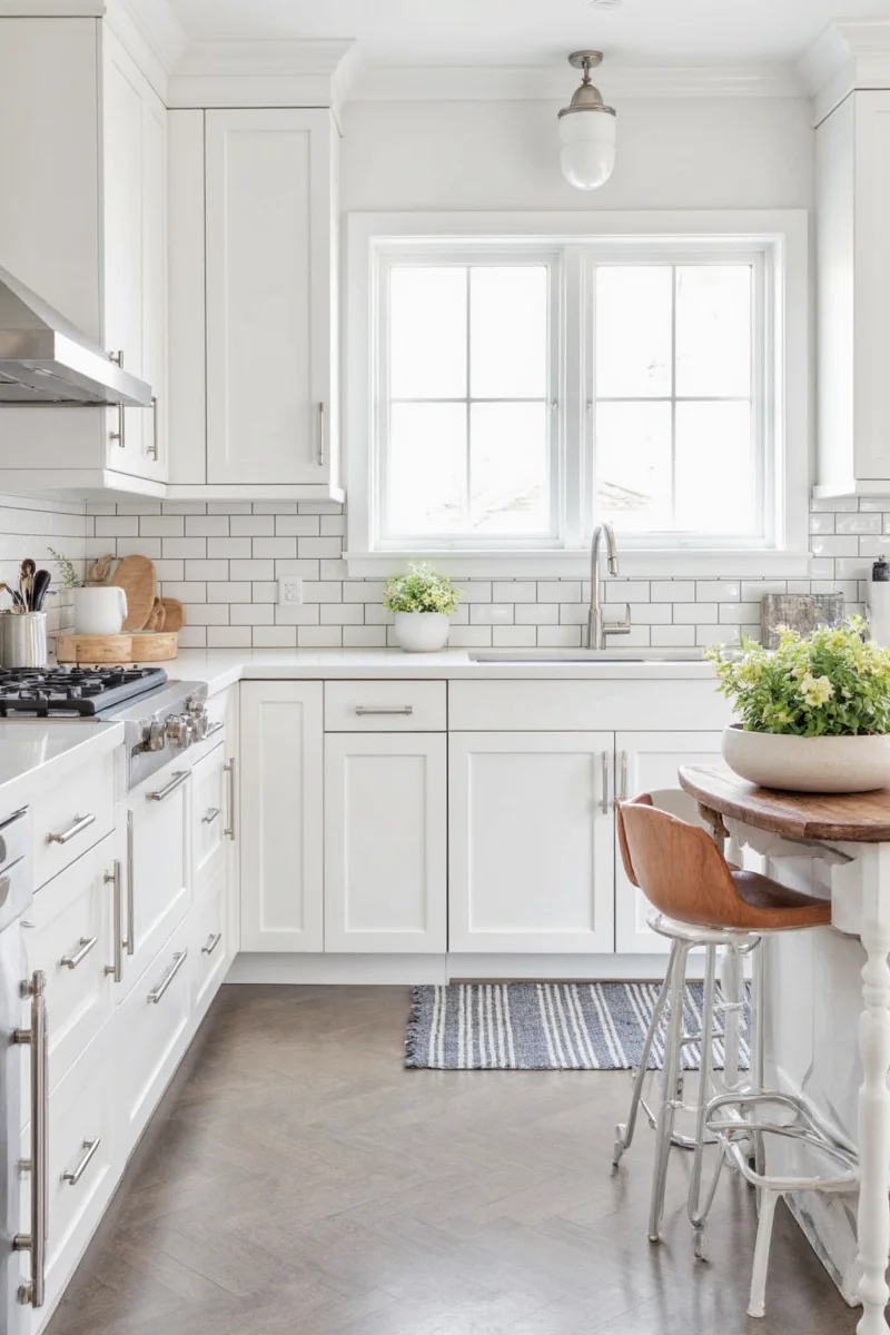 white subway tile kitchens stylish family friendly and surprisingly practical