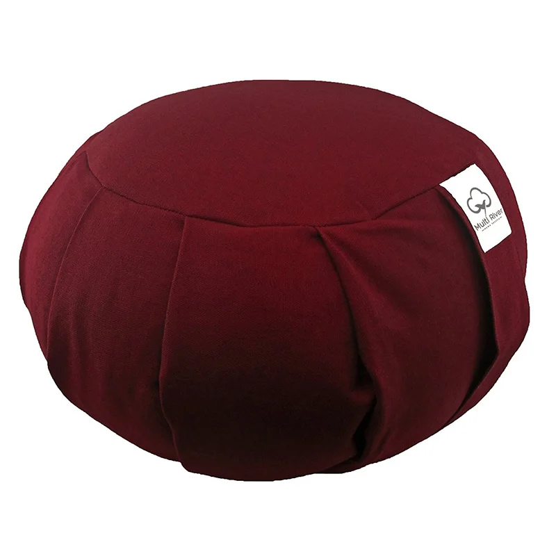

Keepeak Round Or Zafu Yoga Pillow Buckwheat Meditation Cushion, Customized color