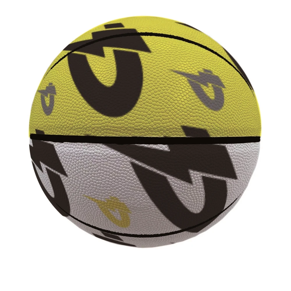 

leather balls indoor ball size 7 rubber basketball amgrow custom, Gray