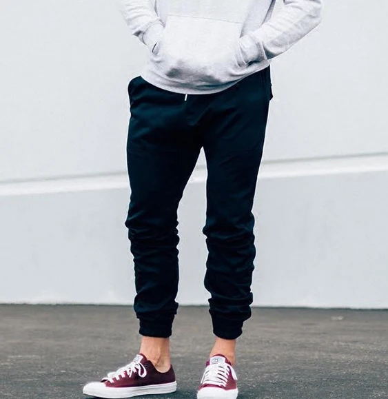 mens tapered gym joggers