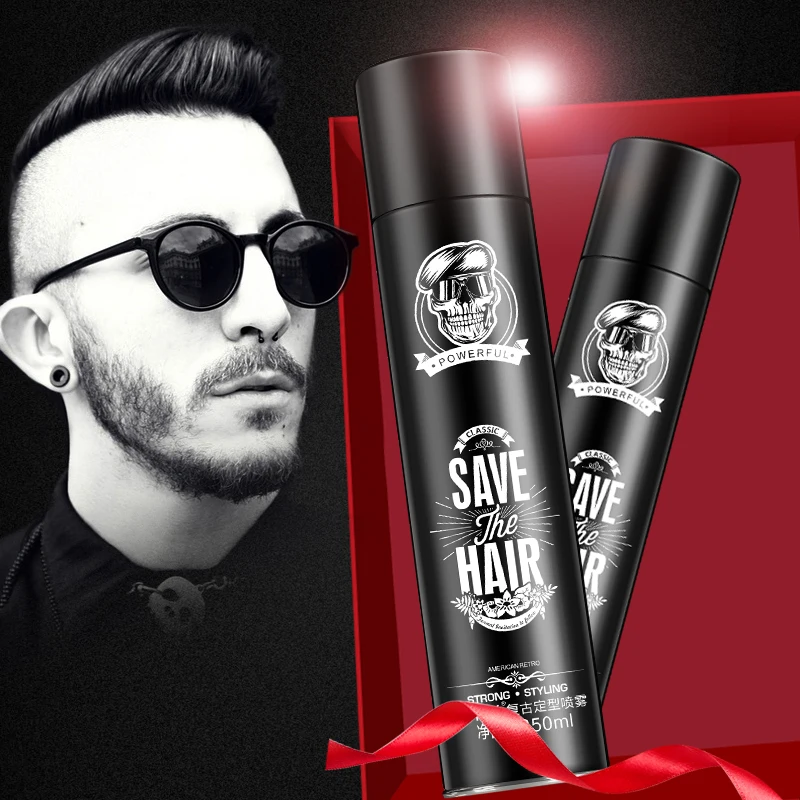 

Private label professional Vetes Strong Hold Retro Styling Spray or Air Spray for man in 420ml