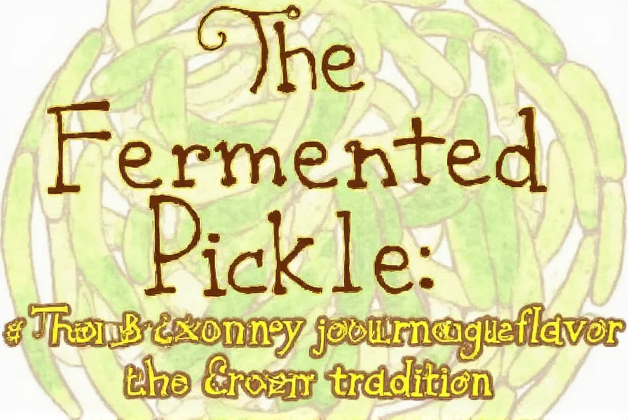 Fermented Pickle Final Product