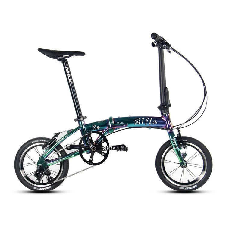 

3-Speed Folding Bike, White,black,silver,colorful electroplating