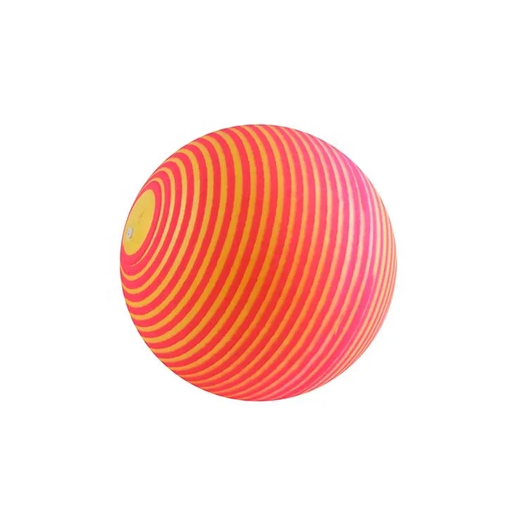 

40cm diameter inflatable PVC rainbow ball, Customized