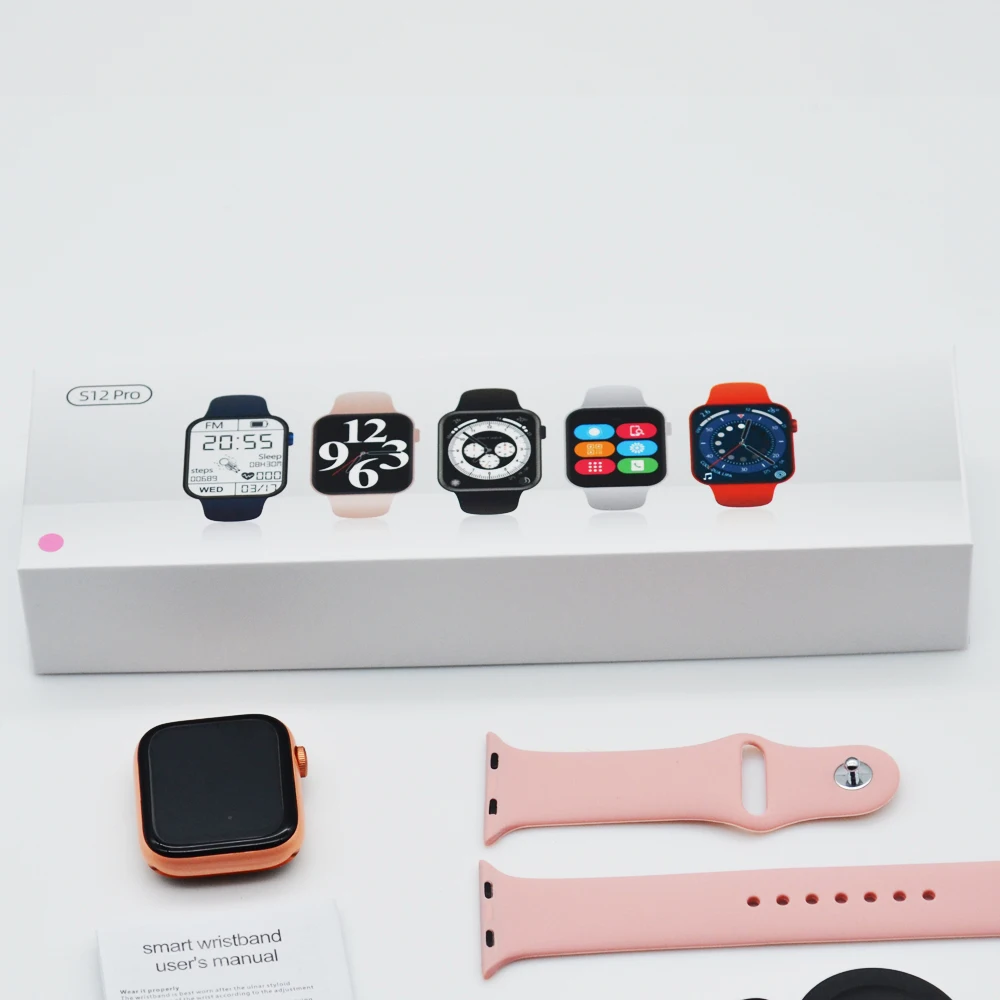 

GOOFOUND S12PRO Android and iOS 1.69" for lady Phone Call Waterproof Fitness Sleep Track Blood Oxygen Heart Monitor Smart Watch