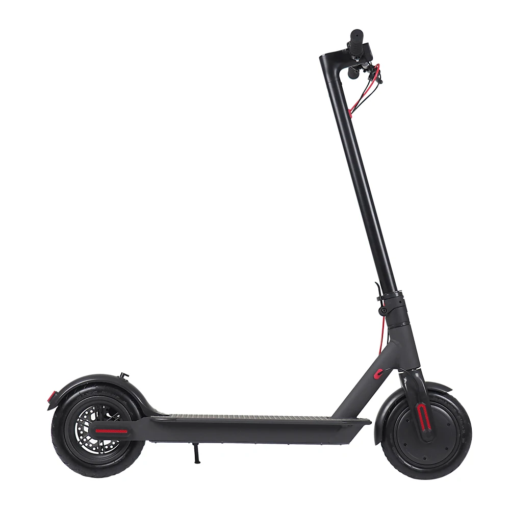 

morden style new black aluminum alloy frame electric mobility foldable electric scooter of high quality