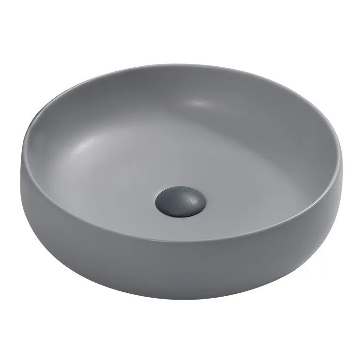 colored-sinks-bathroom-9841-MT-011-isolated-view-monochrome-matte-grey-basin