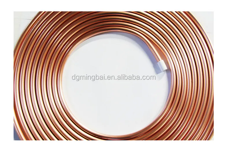Straight Copper Tube Type30mm Dia 5mm Thick Thick Walled Copper Pipe