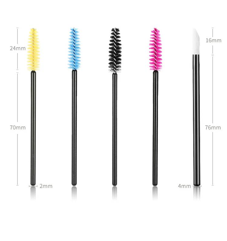 

Beauty Makeup Tools Color Eyelash Roll Eyebrow Brush Disposable Eyelash Brush