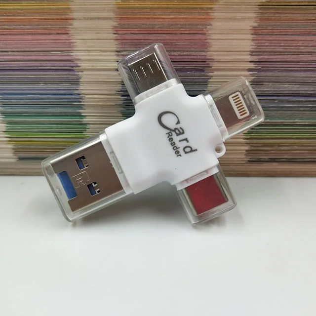 

4 in 1 32GB 64GB Pendrive OTG USB Flash Drive for iPhone 5/5s/5c/6/6