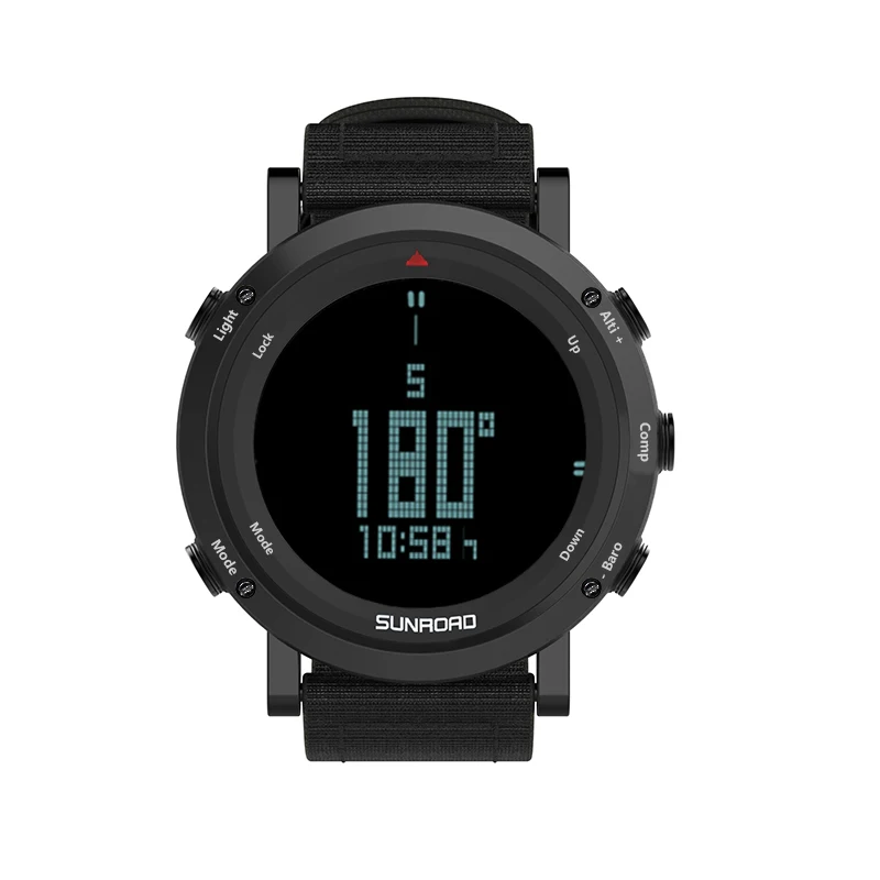 

Speed recording Watch 5atm waterproof watch sports watch army wihte