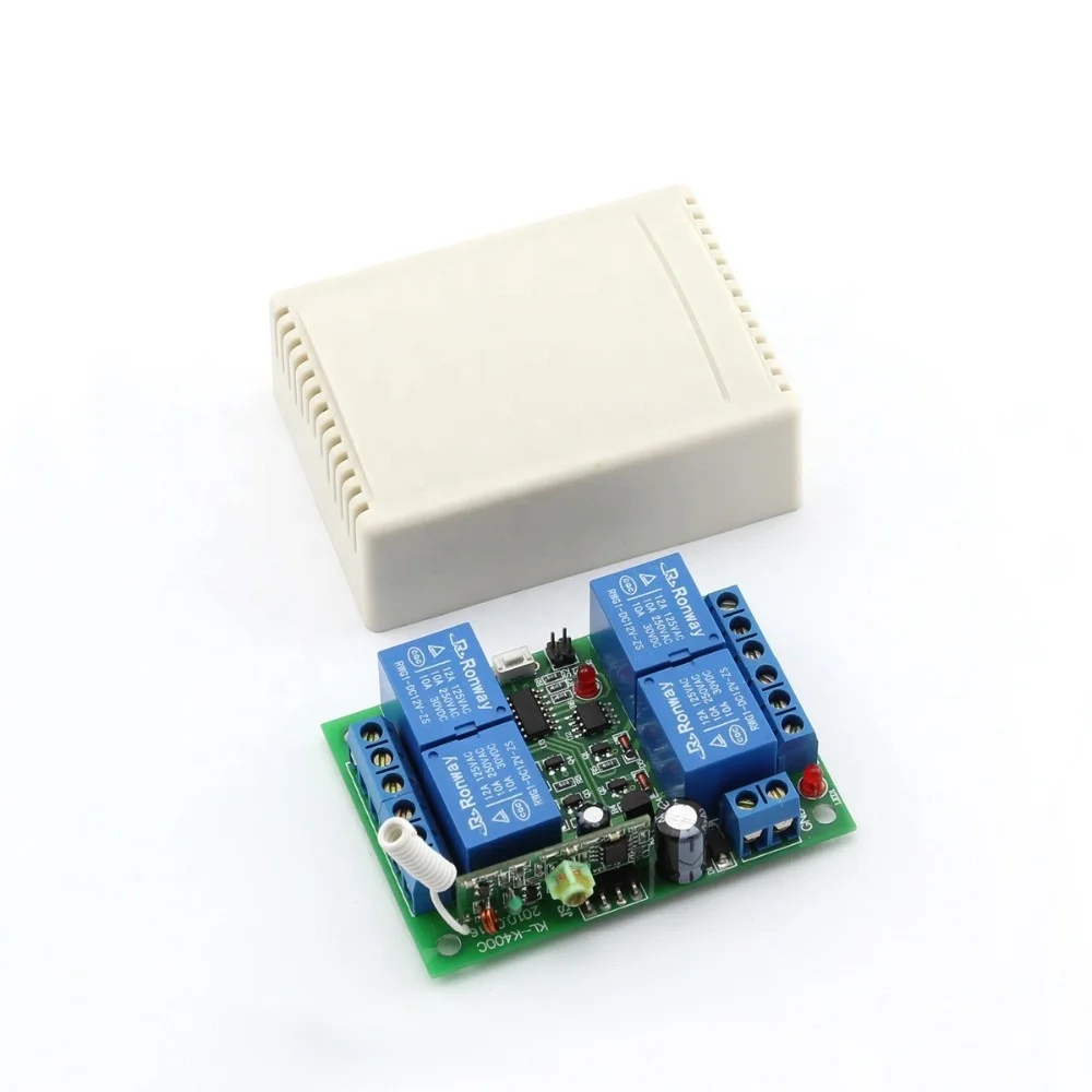 

transmitter and receiver 433mhz wireless receiver 4 Channel remote controller KL-K400C