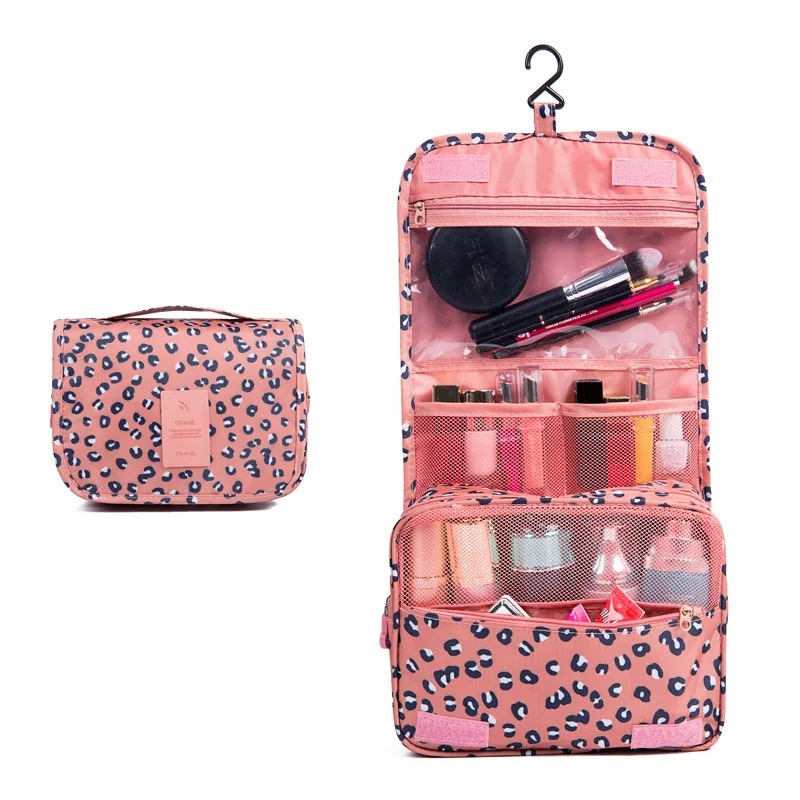 

Wholesale Lady Makeup Storage Organizer Fashion Women Girls Gift Hanging Toiletry Bag, Any colors available