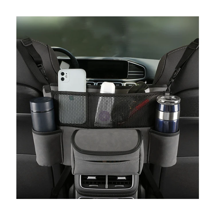 

Top Grade Premium Seat Storage Bag Multi-pocket Backseat Car Organizer With Bottle Holder