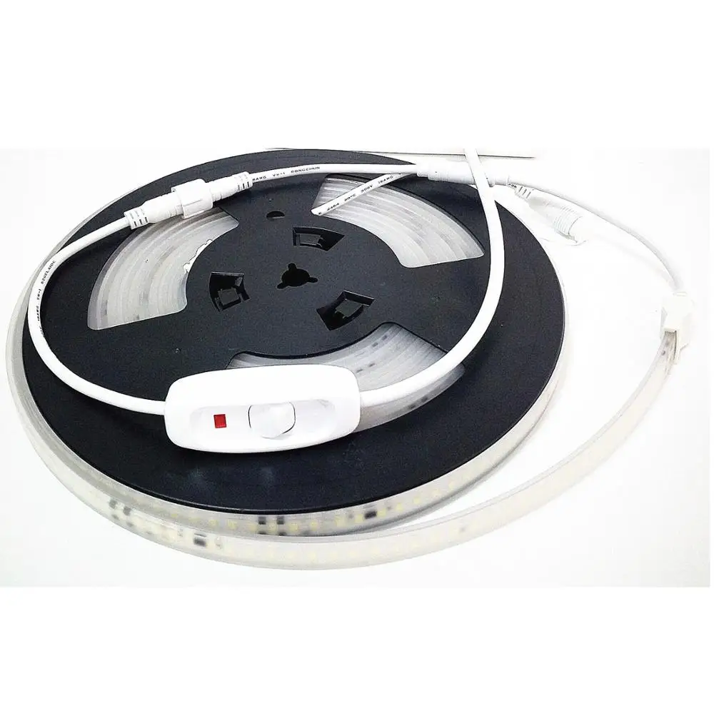 AC110v 220v Constant Current waterproof flexible 2835 led strip without transformer or rectifier