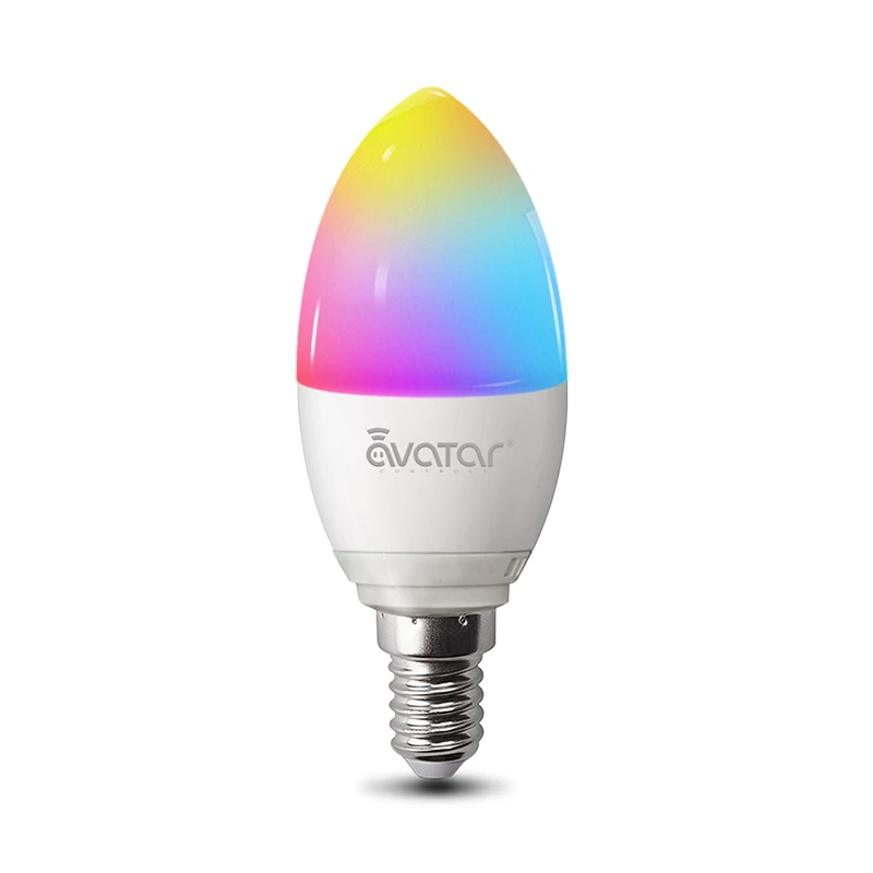New design wifi smart bulbs 5W 300-6100K RGB+C+W tuya APP control energy saving led light bulbs