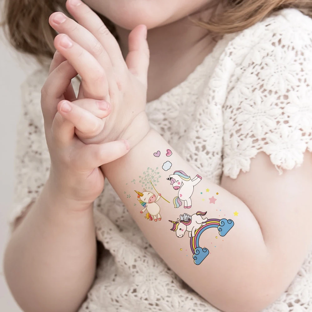 

Ready To Ship Hot Selling Kids Tattoo Luminous Tatoo Temporary Tatoo Stickers For Children, Colourful