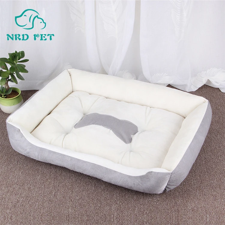 

Big Dogs Bed Luxury Dog Bed French Style Dog Camping Bed, Dark grey
