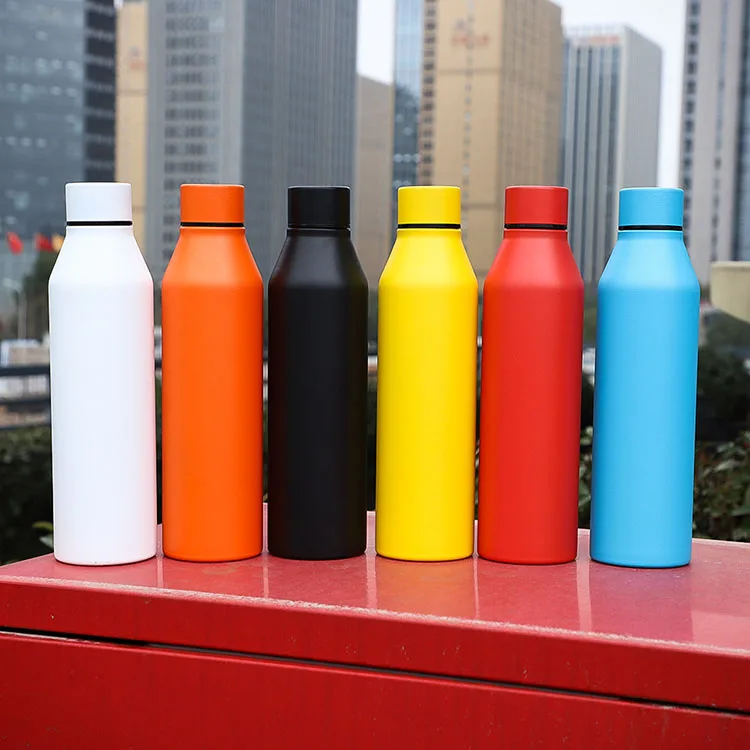 

500ml Small Mouth Potable BPA Free Leak Proof Vacuum Double Wall Metal Water Bottle, Customized color