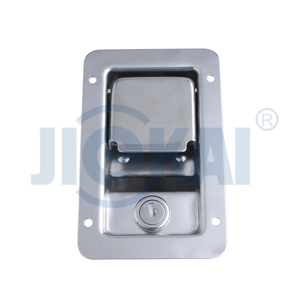 

Jiekai Sc408 Corrosion Resistant 304 Stainless Steel Panel Lock Rv Keyless Entry Door Lock Latch