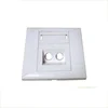 Stock ST FC LC SC Type 86 86 fiber optic face plate fibera opticl panel network wall face plates