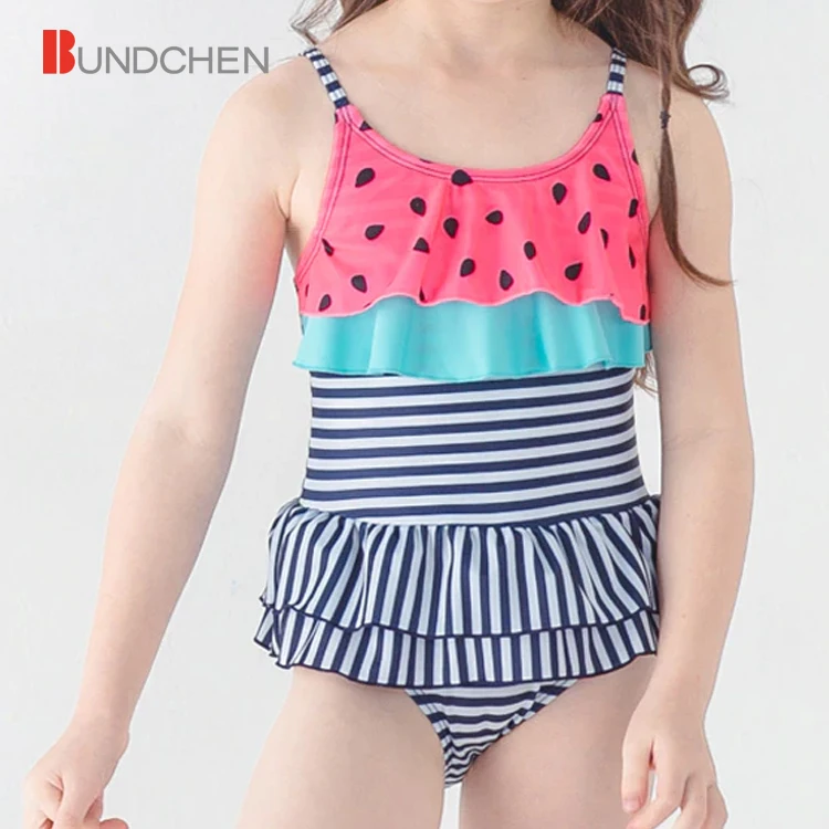Wearing Clothing Sets Cute Watermelon Design Baby Girls Swimwear ...