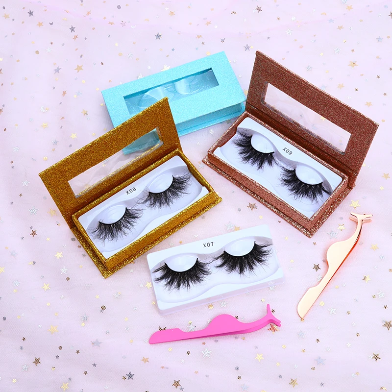 

High quality real mink eyelashes lashes3d wholesale vendor 25mm mink eyelash packaging box luxury private label lash book, Black