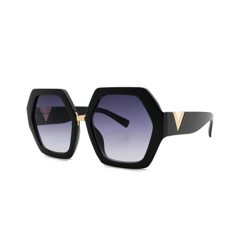 

wholesale famous brand designer fashion round big frame trendy oversized shades sun glasses sunglasses 2021 for women, Multi colors
